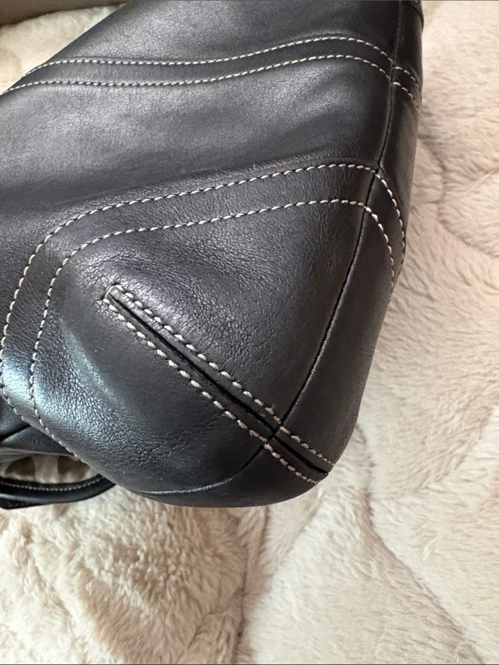 Vintage Coach Buckle Flap Crossbody -Y2K Era